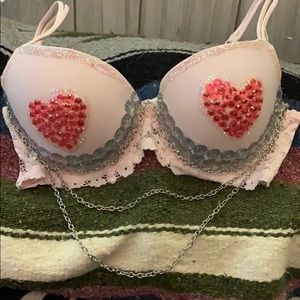 Custom designed rave bra